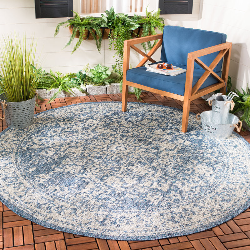 Amedee Performance Oriental Indoor/Outdoor Area Rug