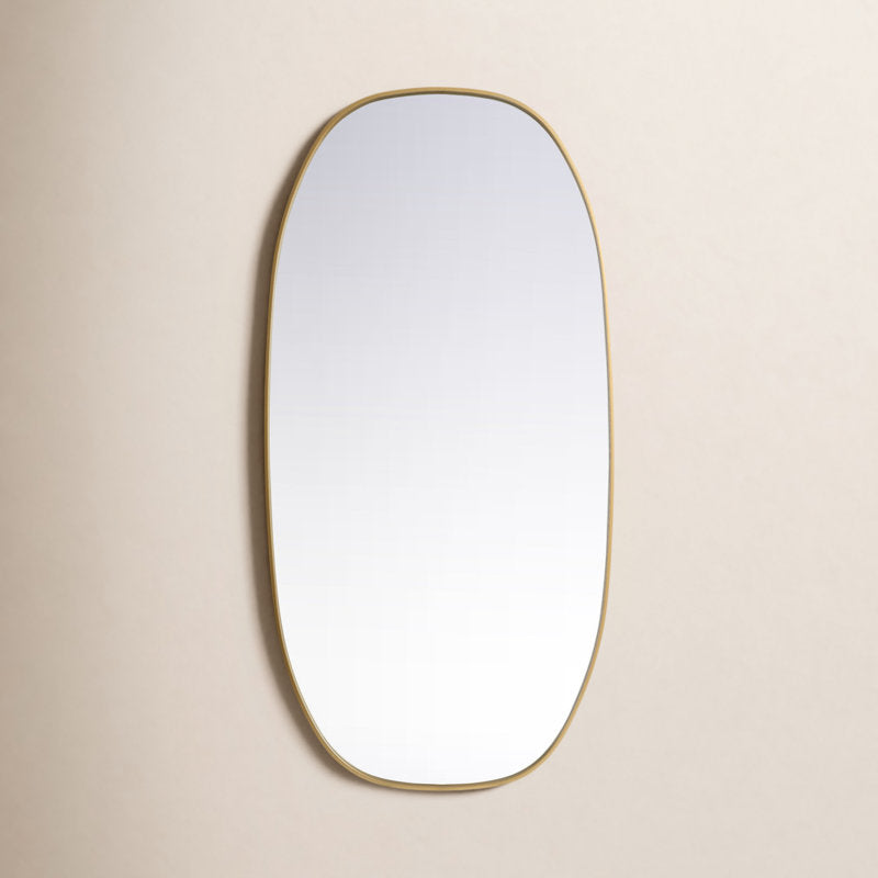 Bertin Metal Oval Wall Mirror