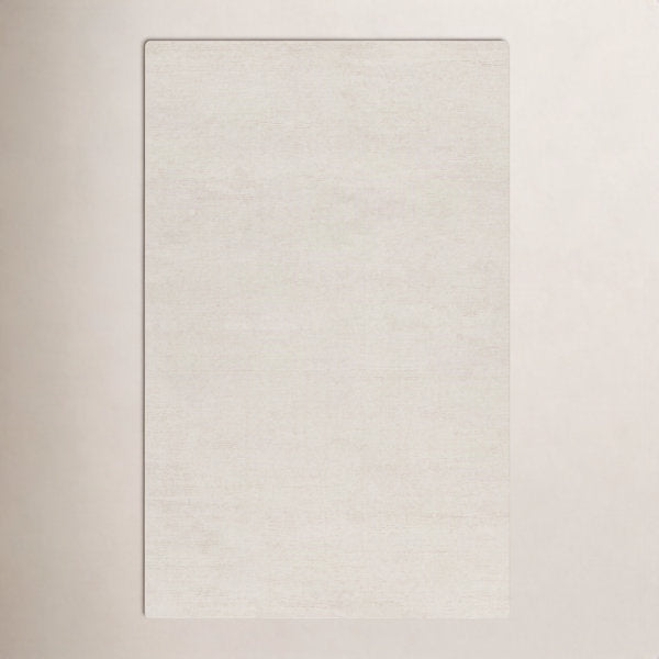 Crowe Wool Light Beige Area Rug