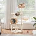 Erdheide 54   H Cat Scratching Post and Cat Toys