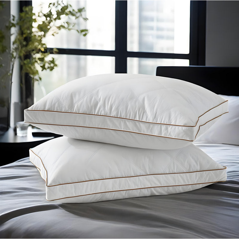 Feather and Down Medium Support Pillow