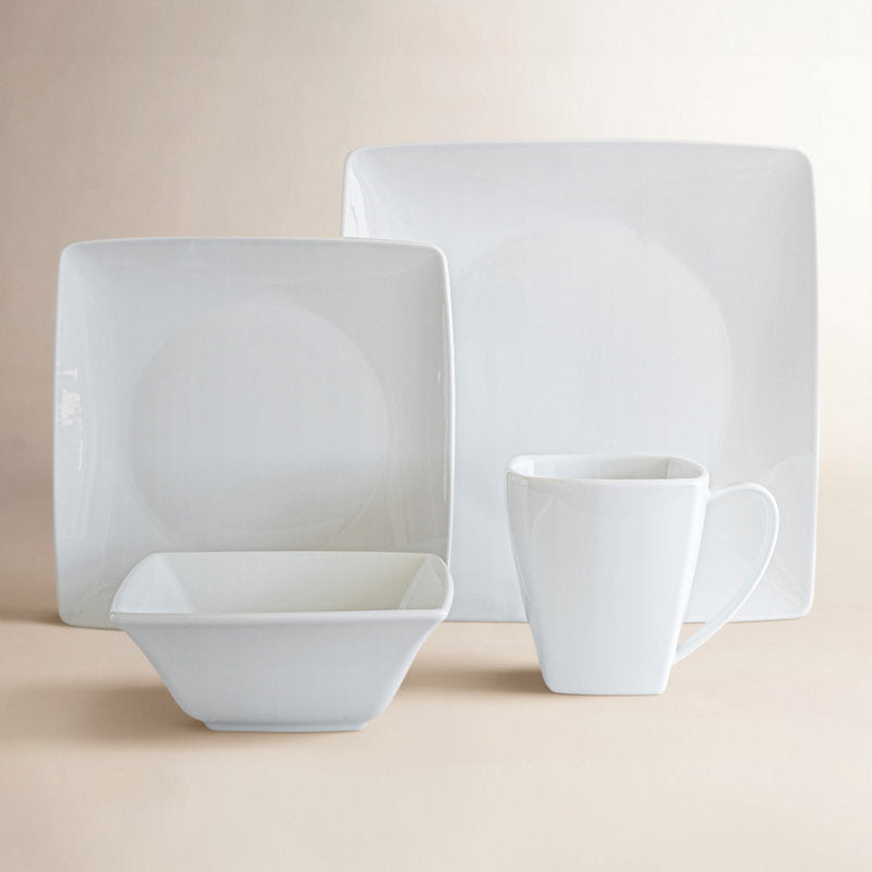 Haberfield Porcelain China Dinnerware Set 32 Piece - Service for 8