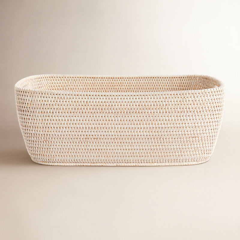 Handmade Rattan and Wicker Decorative Basket