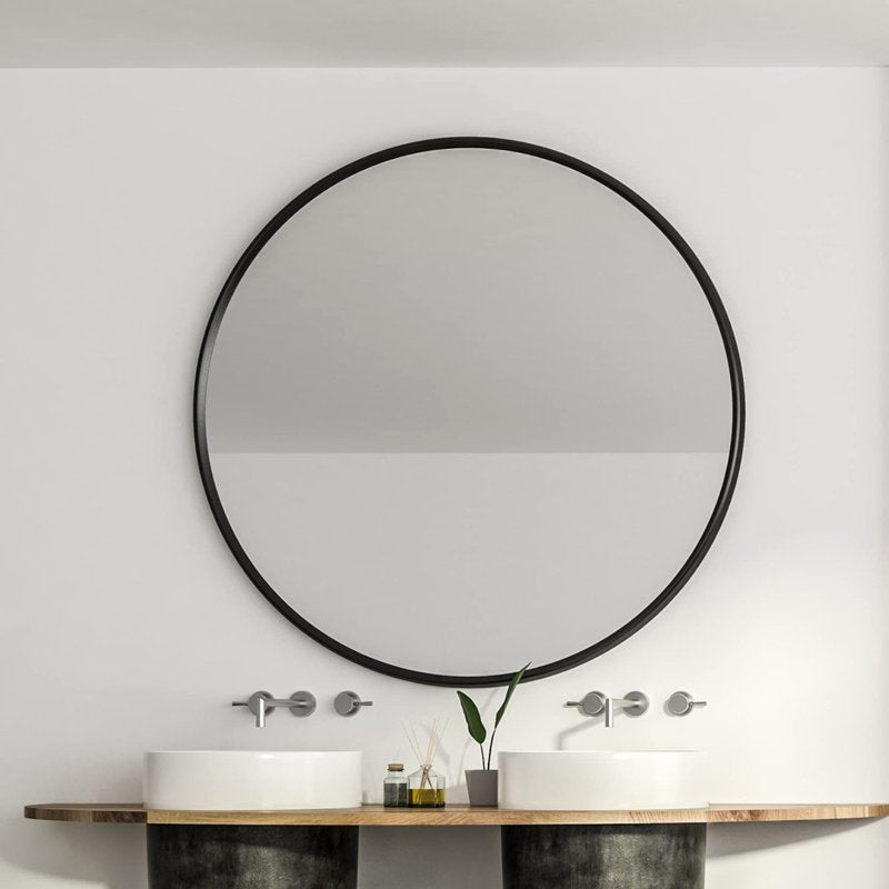Hermien Aluminum Alloy Wall Mirror