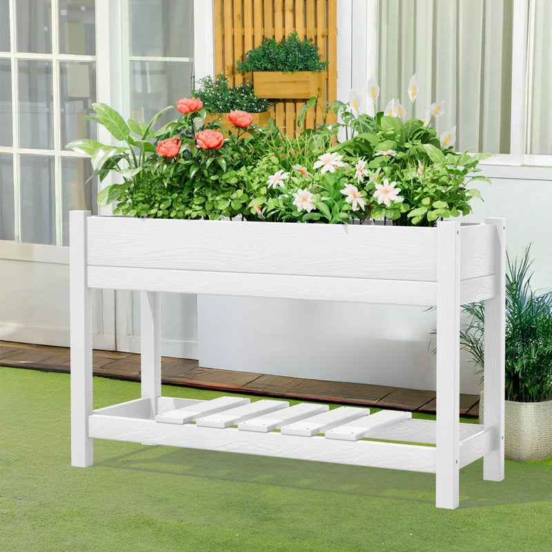High-Density Polyethylene Elevated Planter