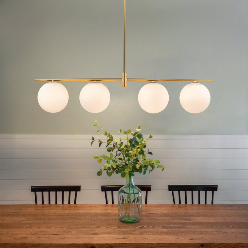 Kaynen 4-Light Dimmable Linear Pendant