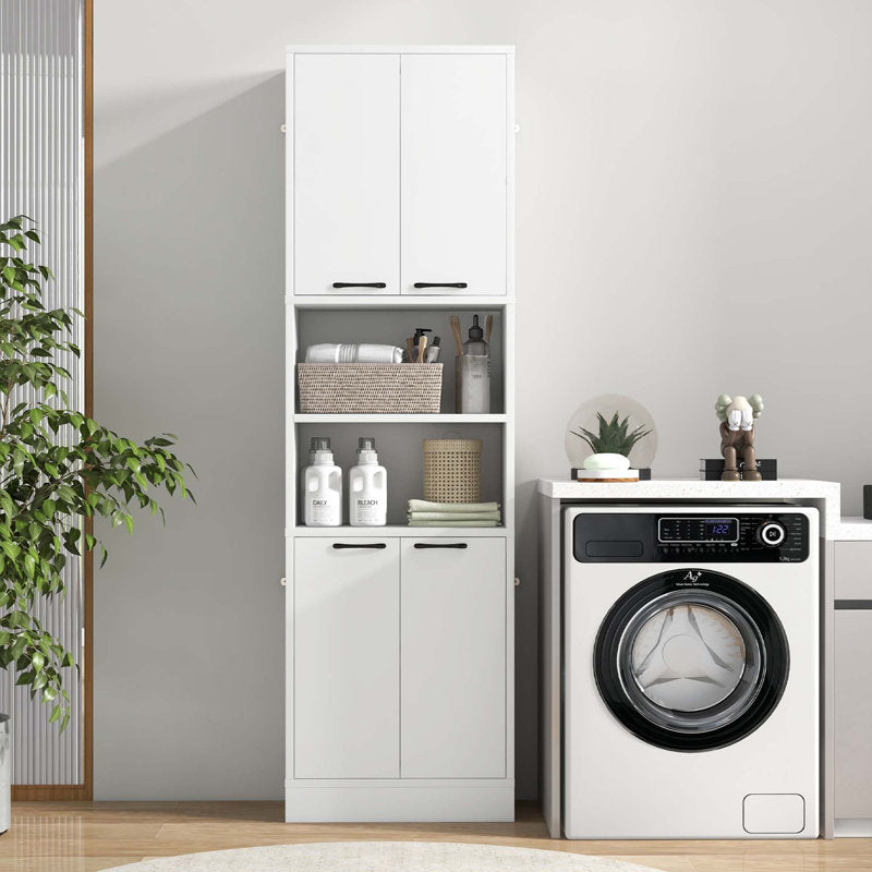 Liyara 75  Tall Linen Cabinet
