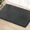 Luxury Chenille Super Soft Absorbent Polyester Rectangle Non-Slip Bath Rug