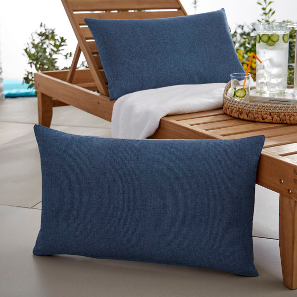 Outdoor Sunbrella Lumbar Pillow