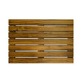 Petties Bathroom Anti-Slip Teak Wood Mat