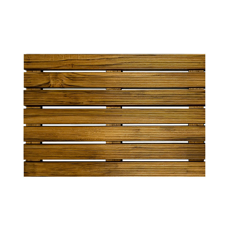 Petties Bathroom Anti-Slip Teak Wood Mat
