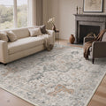 Roehit Oriental Performance Machine Washable Area Rug
