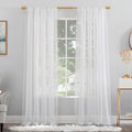 Sheer Modern Rod Pocket Curtain Panel - Basics by Wayfair™