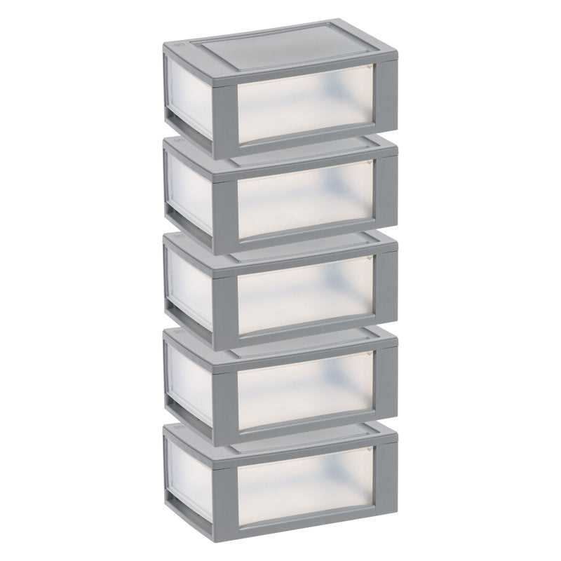 Stackable Plastic Storage Bin with Drawer - Basics by Wayfair™